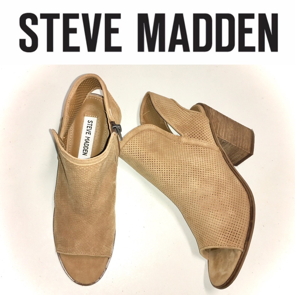 STEVE MADDEN tab suede Maxine ankle boots